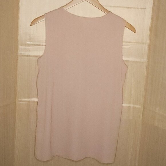 A:Glow Womens Maternity Rose Sleeveless Career Blouse Medium - Picture 2 of 6